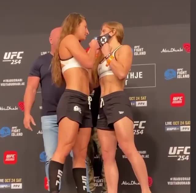UFC-ის მებრძოლმა ლიანა ჯოჯუას ხელი არ ჩამოართვა და პასუხიც მიიღო [VIDEO]