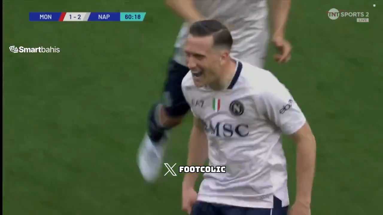 კვარაცხელიას საგოლე პასი და ზელინსკის ულამაზესი გოლი "მონცასთან" [VIDEO]